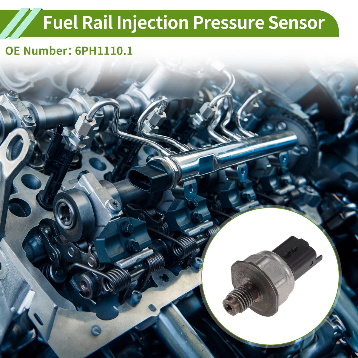 Fuel Injection Pressure Sensor No.6PH1110.1 for Peugeot Expert II (2006)