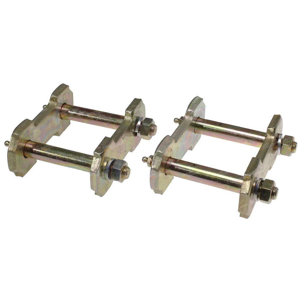 2 Greasable Leaf Spring Shackles for Maverick DA 4X4 Ute (1988–1994)