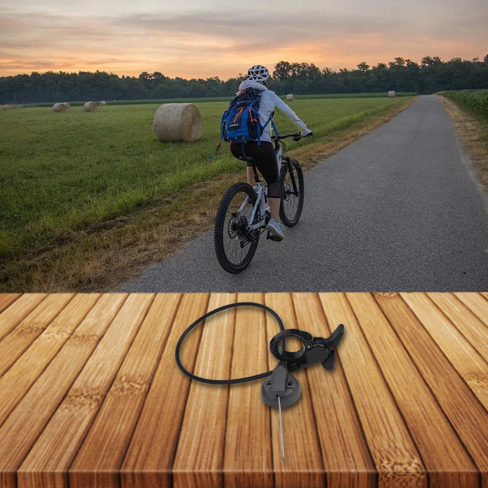 Remote Fork Lockout Switch Lever for MTB (Optimal Length)