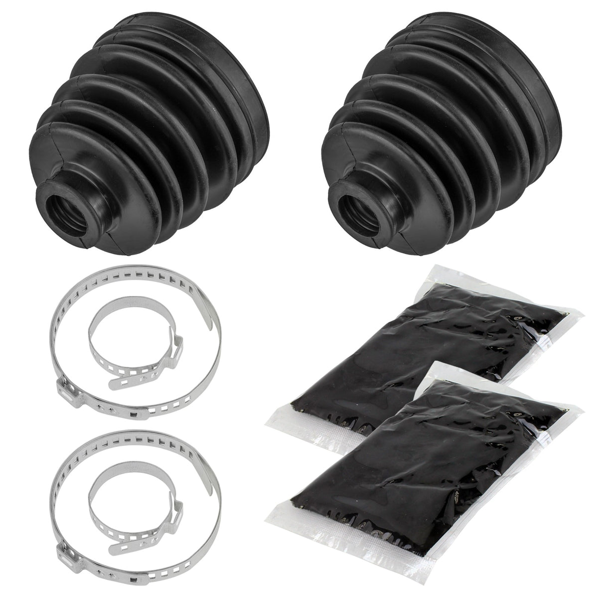 Rear Axle CV Boot Kit Inner Outer for Can Am Outlander Max 500 650 800 (06–07)
