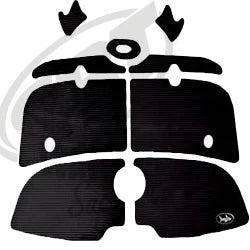 Set of 2 Traction Mats for Yamaha SX230 Jet Boat (2007–2009) Blacktip