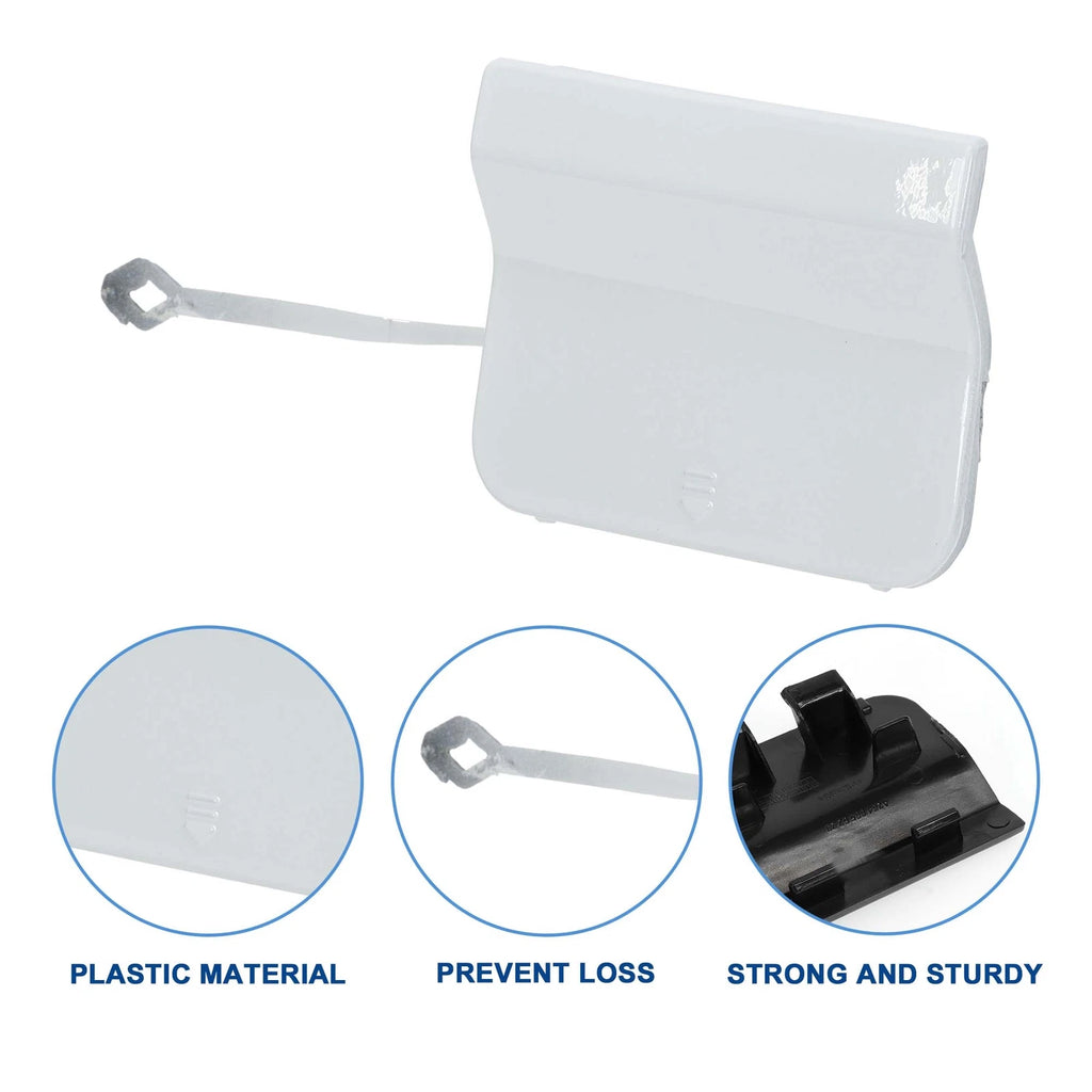 Tow Hook Cover for Mercedes-Benz C-Class W204 (2012–2015) White