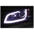 Projector LED Bar DRL Headlights Black for Holden VE Series 2 Commodore (2010–2013)