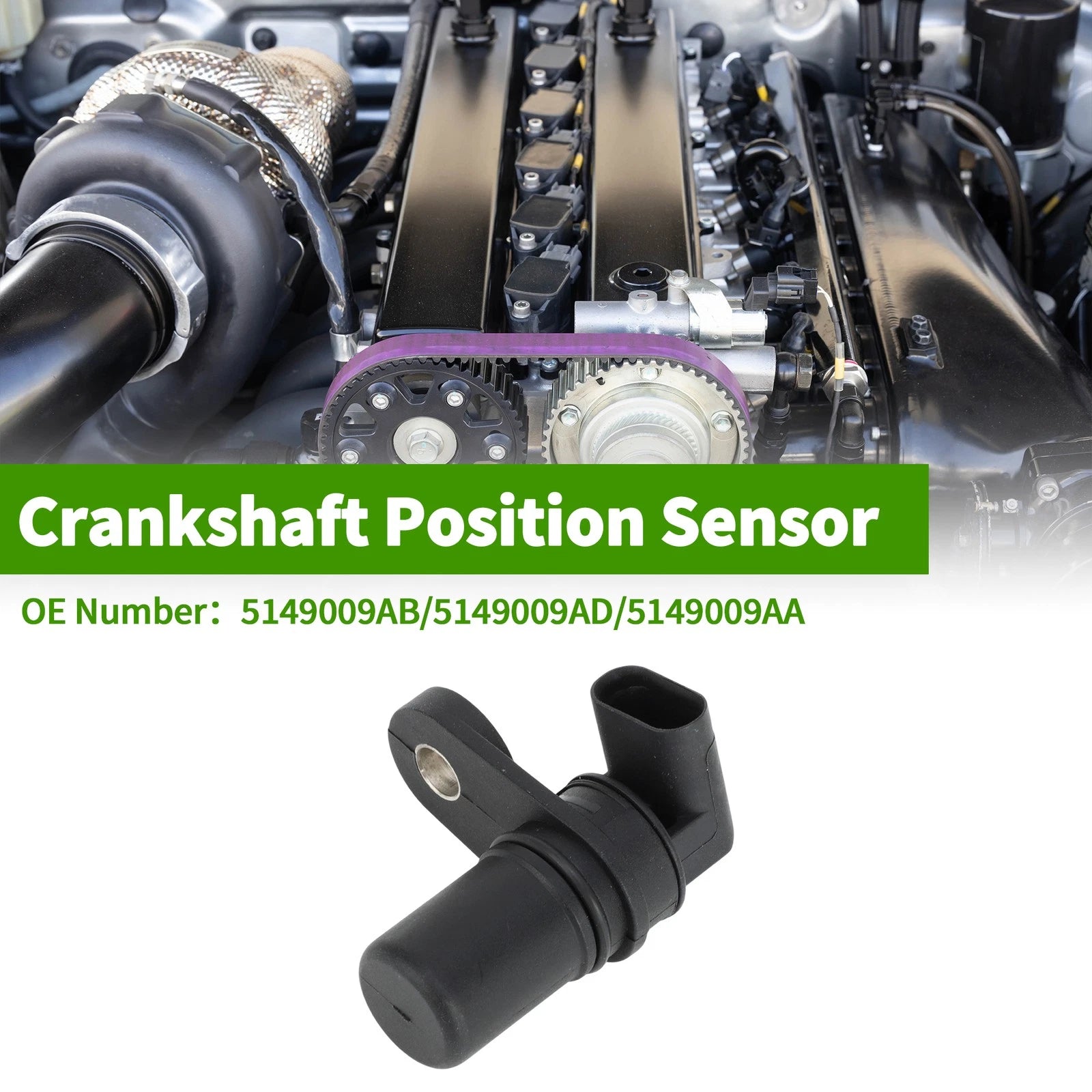 Crankshaft Position Sensor for Dodge Challenger SRT8 (2008–2010) No. 5149009AB