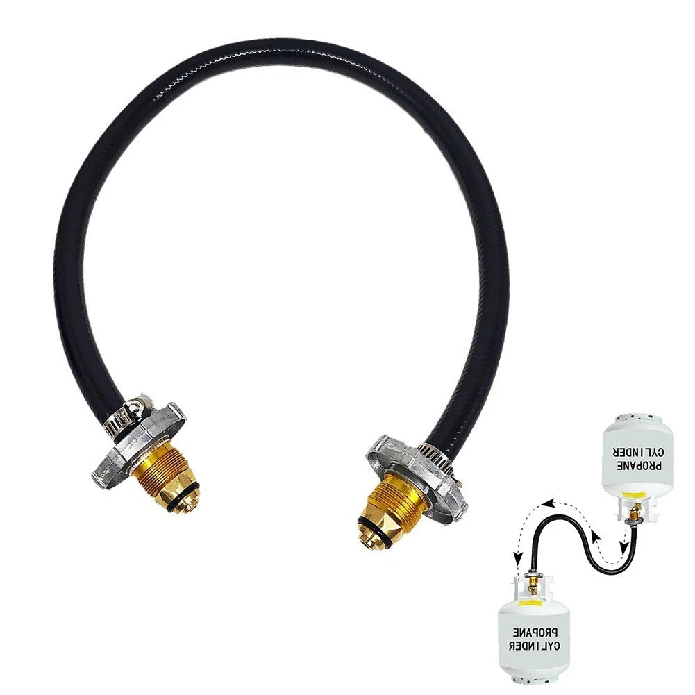 Propane Cylinder Tank Refill Adapter for Grilling (Compatible with )