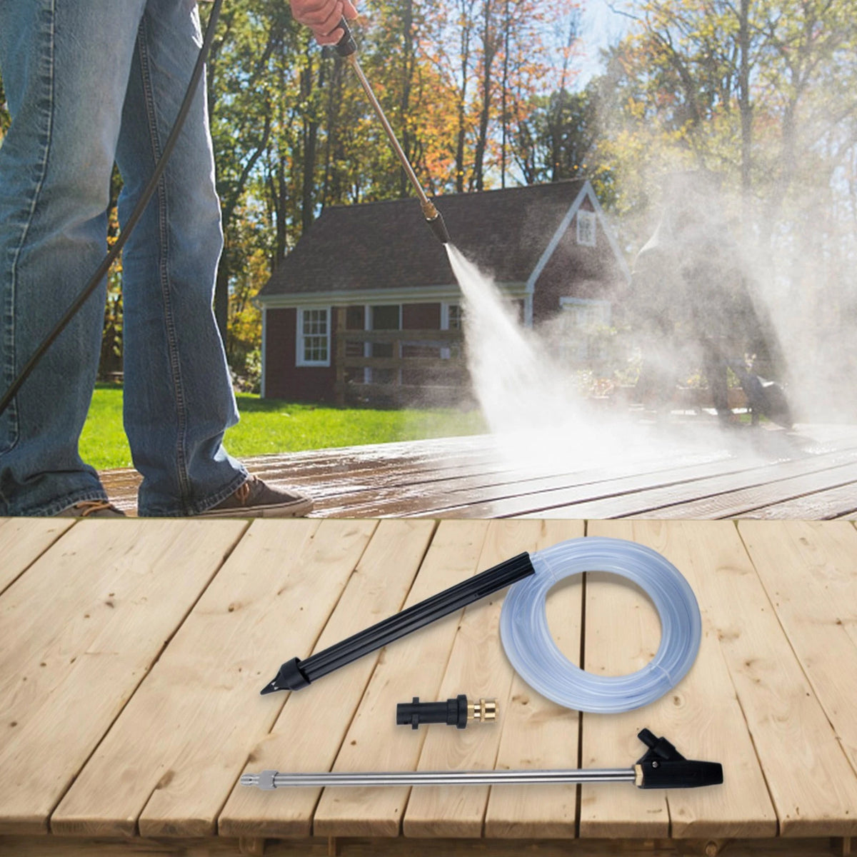 Set of 4 High Pressure Washers for Automotive Applications