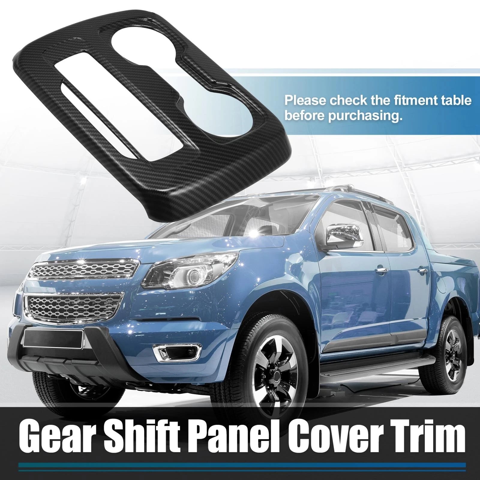 Central Gear Shift Panel Cover Replacement for Chevrolet Colorado (2015–2022)
