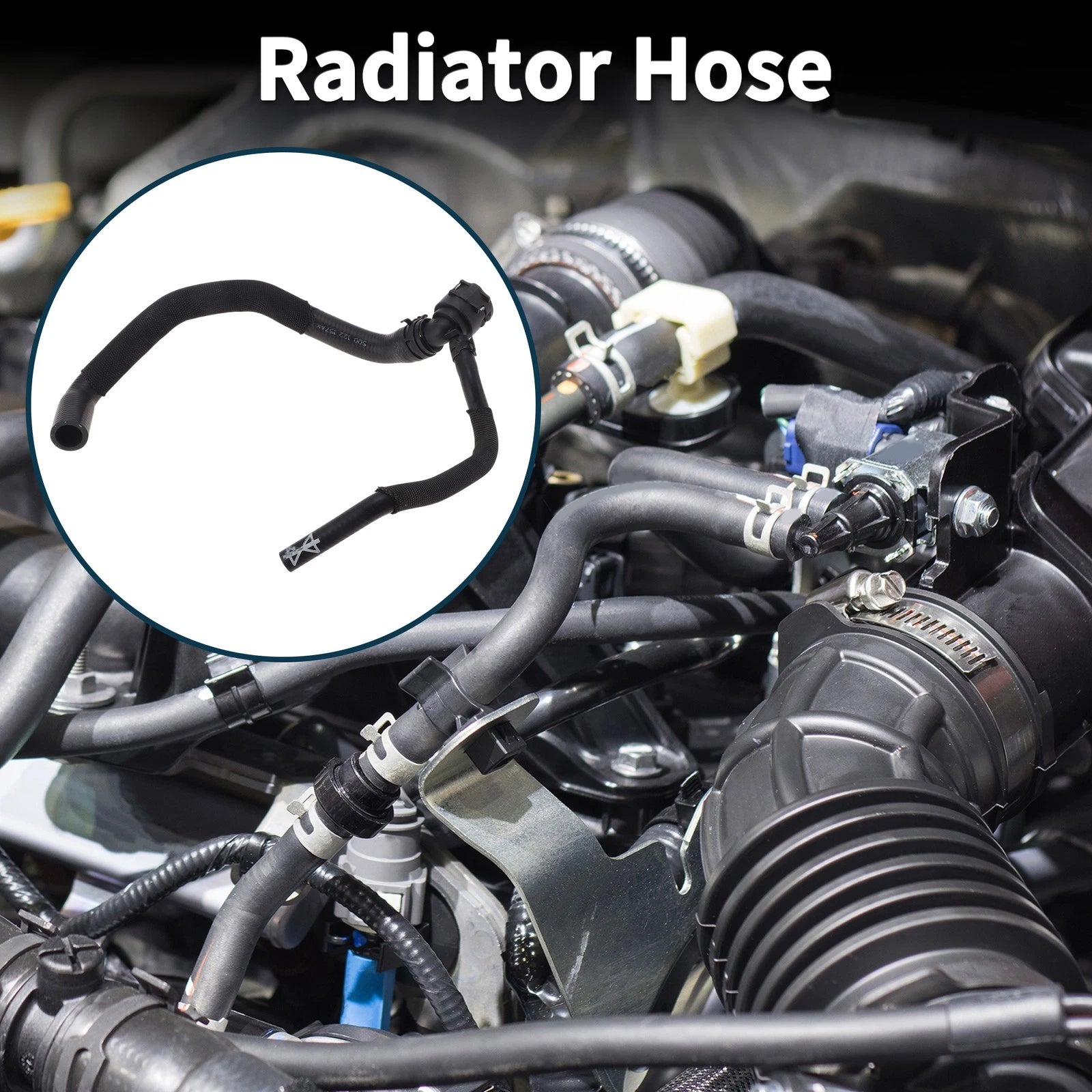 Radiator Hose Coolant Pipe Replacement for Audi A3 Quattro 2.0L (2015–2020)