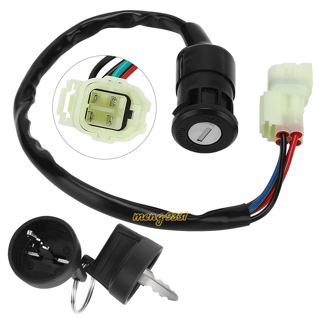 Ignition Switch for Can-Am DS 70 DS 90 (2008–2023) V35100DGF010LL with Key