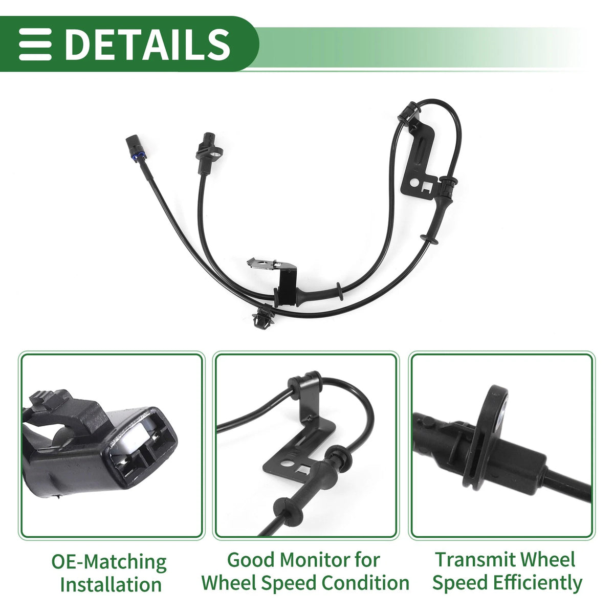 ABS Wheel Speed Sensor for Kia Carens IV (2013–2016) No. 95670A4300/95670A4301