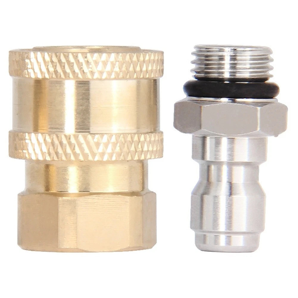 Foam Tool Adapter M14x15 Quick Connect Brass Fitting for Pressure Washer