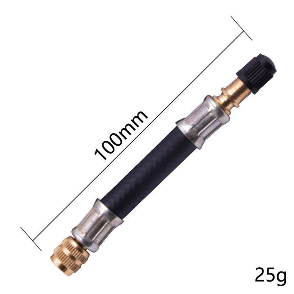 100 mm Valve Extension Adapter with Cap for Car Truck Motorcycle