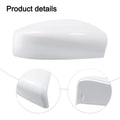 Right Side ABS White Mirror Cover for Nissan Sentra (2012–2019)