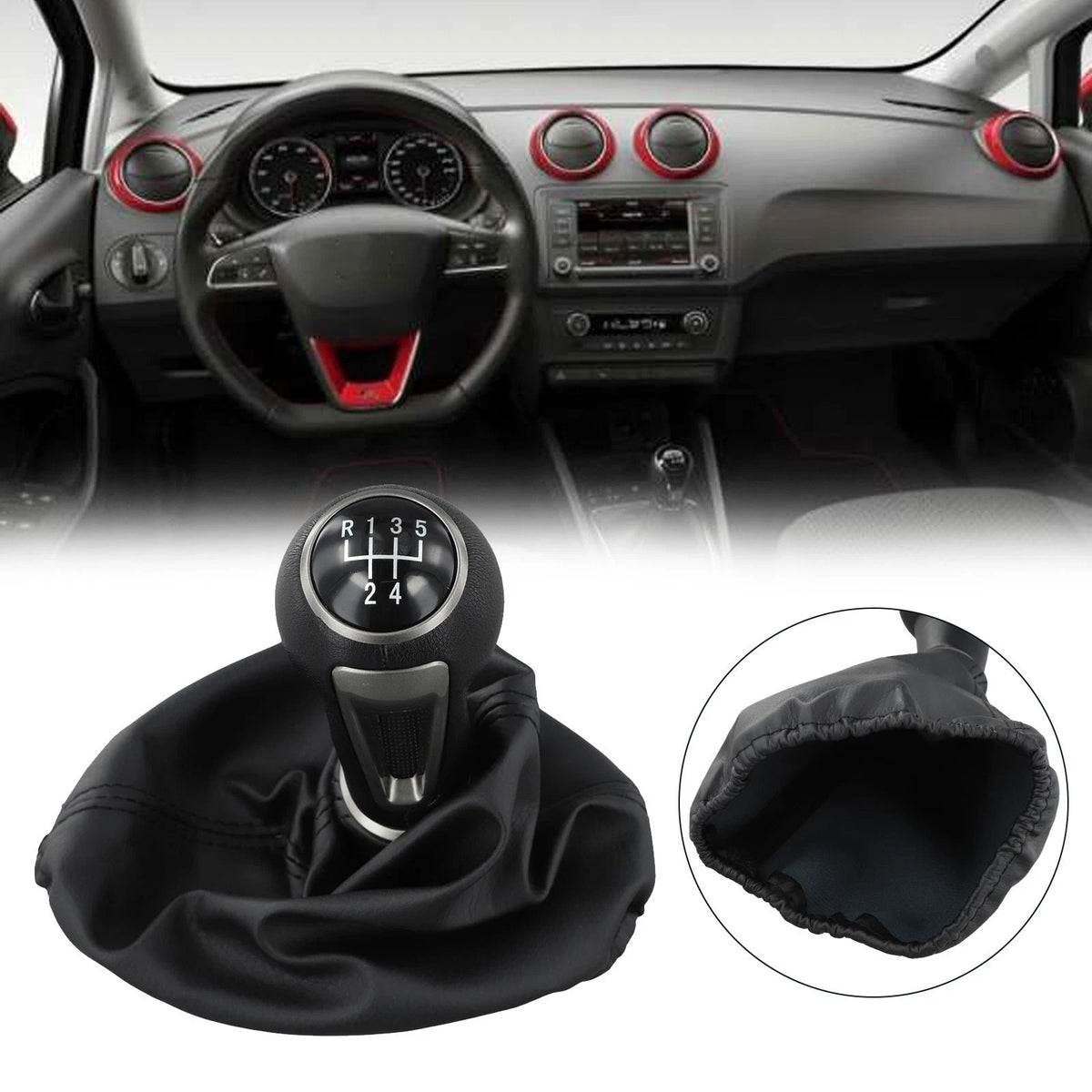 Auto Gear Handle Car Interior Enhancement Comfortable Grip Car Accessory