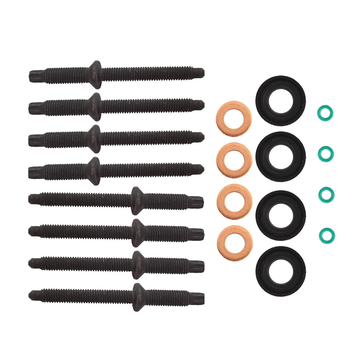 24pcs Injector Seal Kit for Ford Fiesta, Fusion (1.6 TDCI)