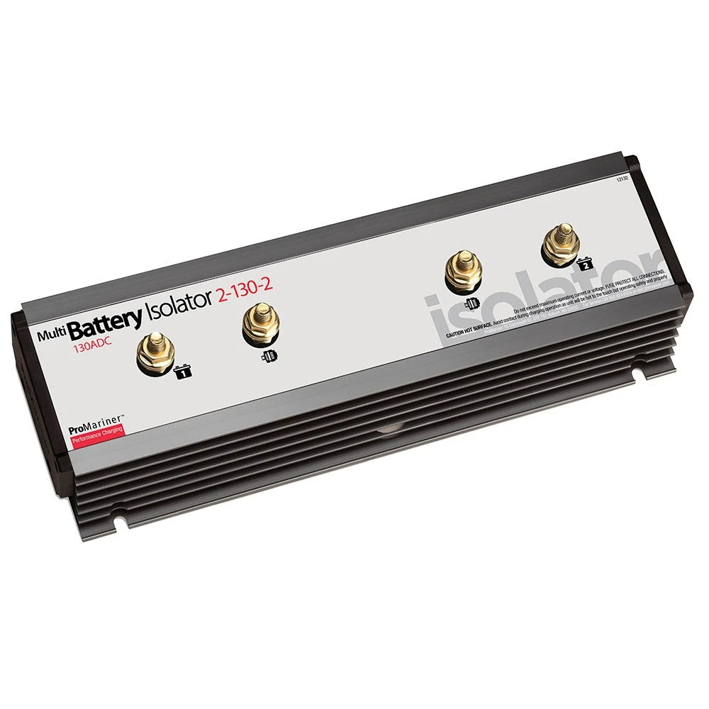 ProMariner 130 AMP Battery Isolator for 2 Alternator 2 Battery Systems