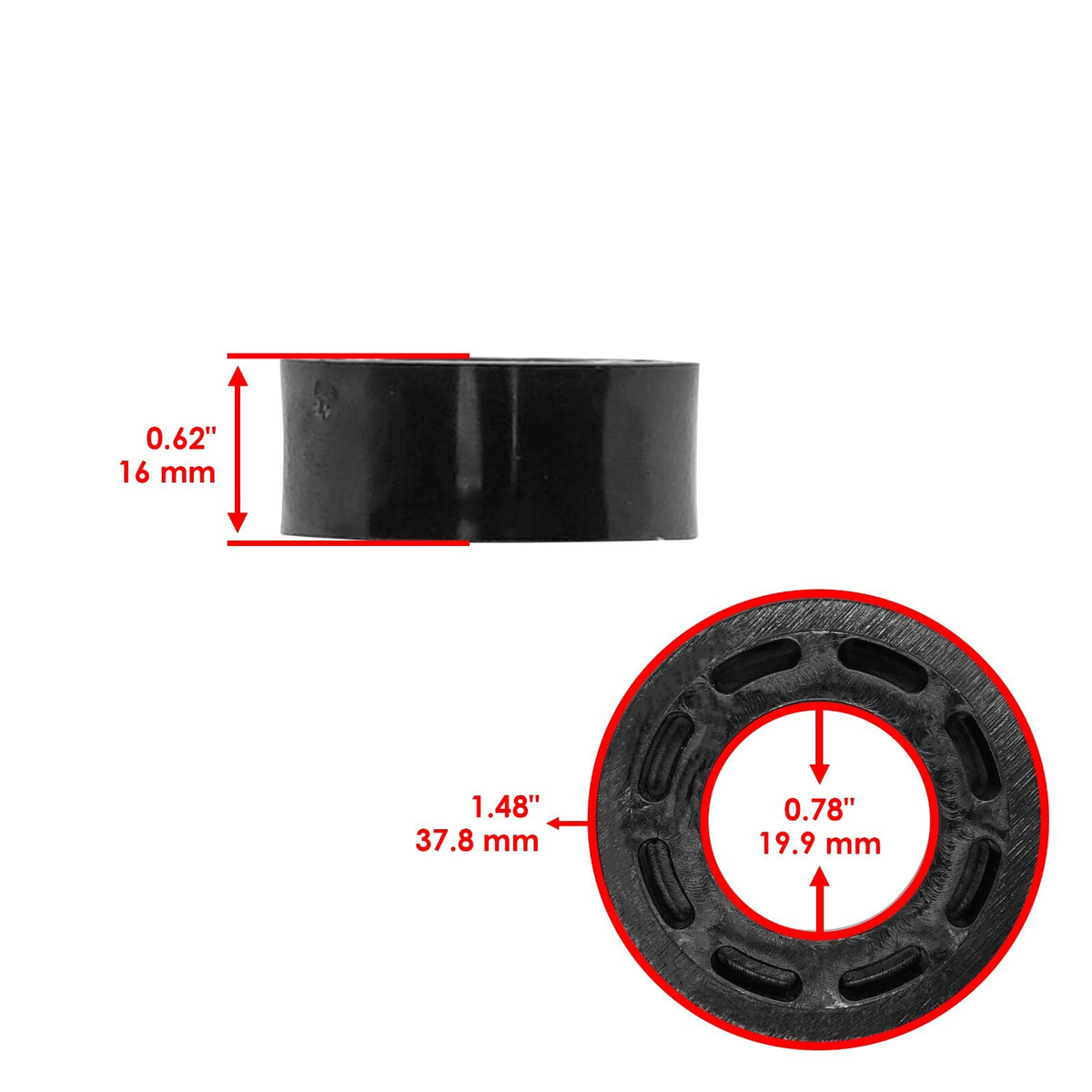 Plain Bushing Replacement for John Deere X300 X304 X320 X324 X340 (1993–2025)