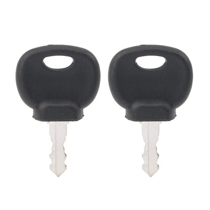 2X Ignition Keys 14707 for Bomag Hamm Roller