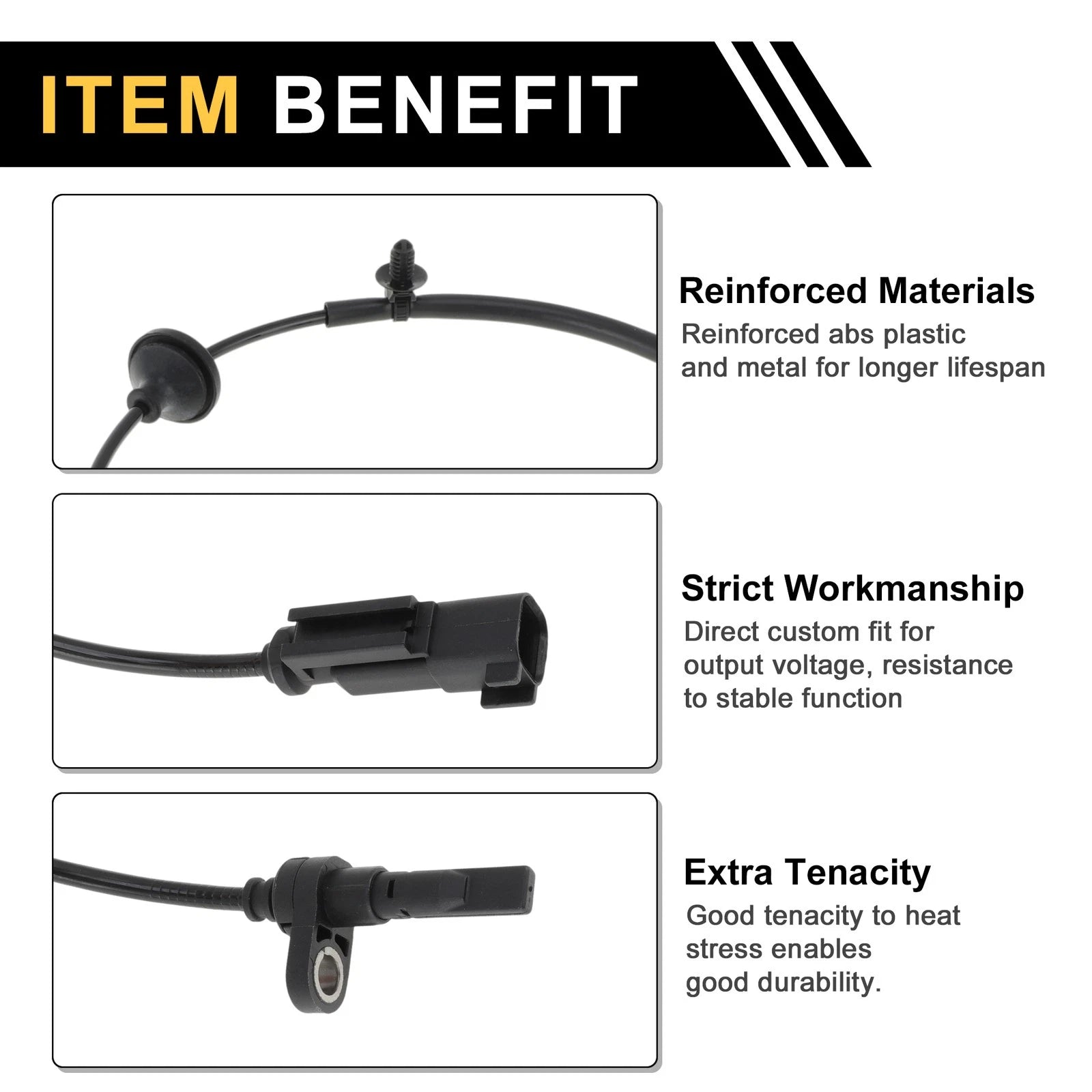 ABS Wheel Speed Sensor No. 23251401 for Buick Enclave (2017–2020)