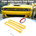 Front Grill Mesh Grille Insert Trim for Dodge Challenger (2015–2022)