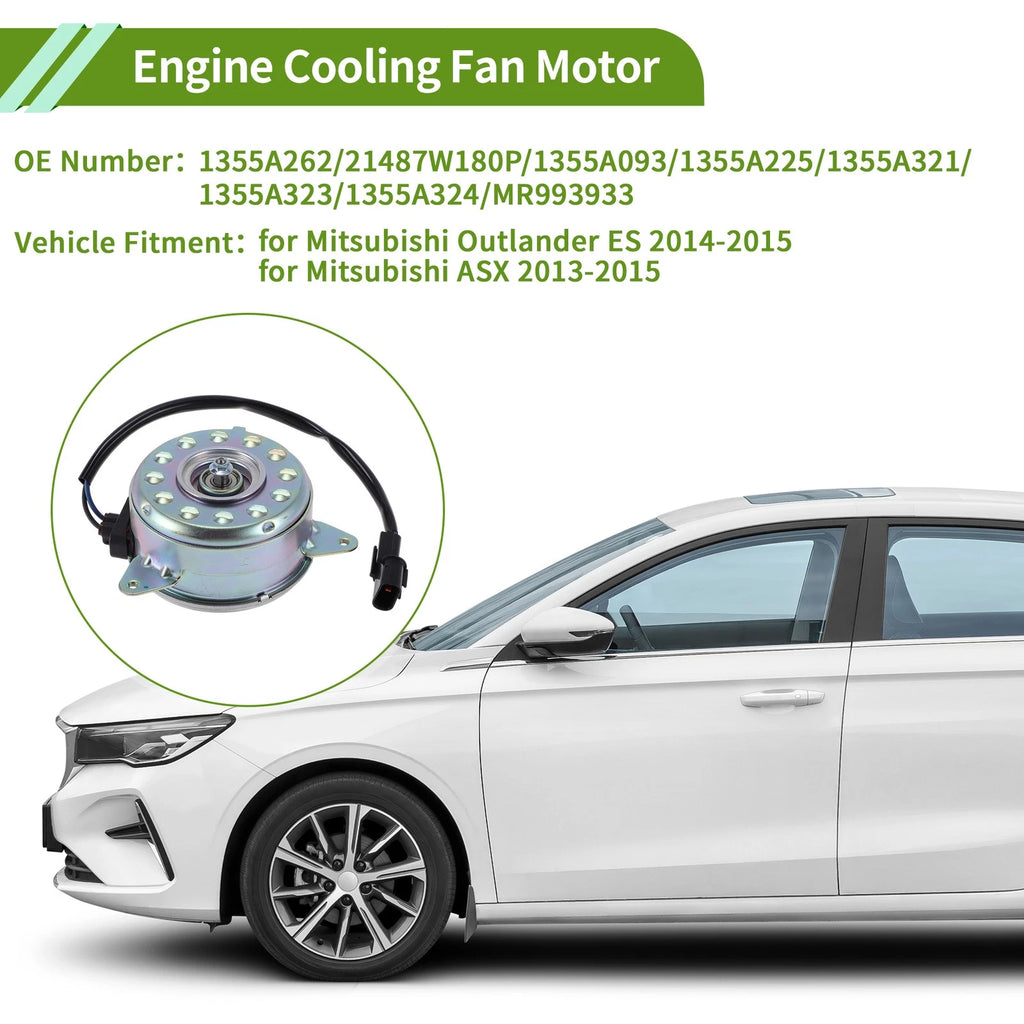 Radiator Fan Motor Replacement for Mitsubishi Outlander ES (2014–2015)