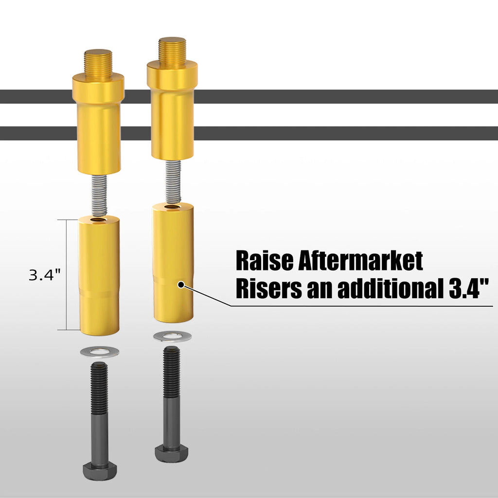 Modular Riser Extensions for Harley Touring Cruiser (Universal)