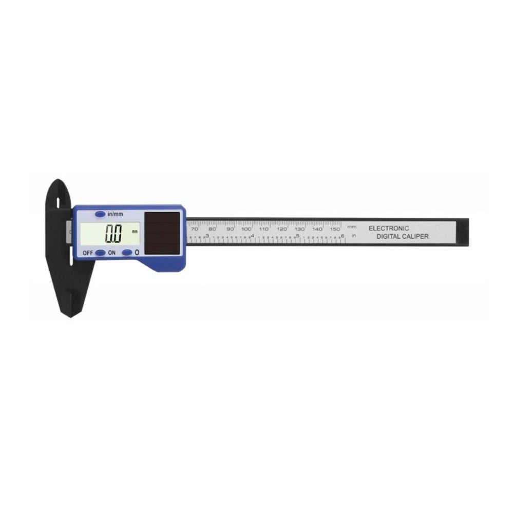 Solar Powered Vernier Caliper with Digital Display