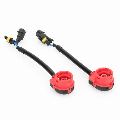 2X HID Headlight Wiring Harness D2S / D2R for Universal