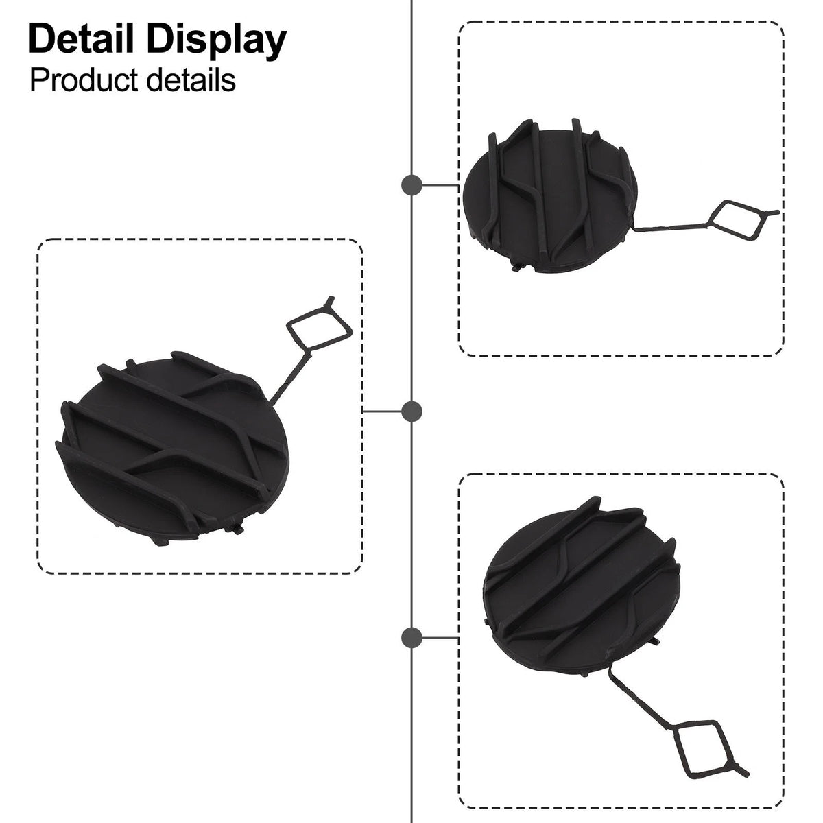 Eye Cover Cap for Toyota Yaris III (2014–2017)