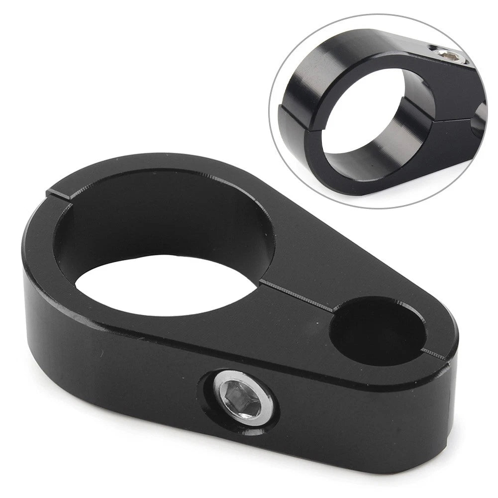 Brake Clutch Cable Wire Clamp Clip for Harley Motorcycle (1" Handlebar)