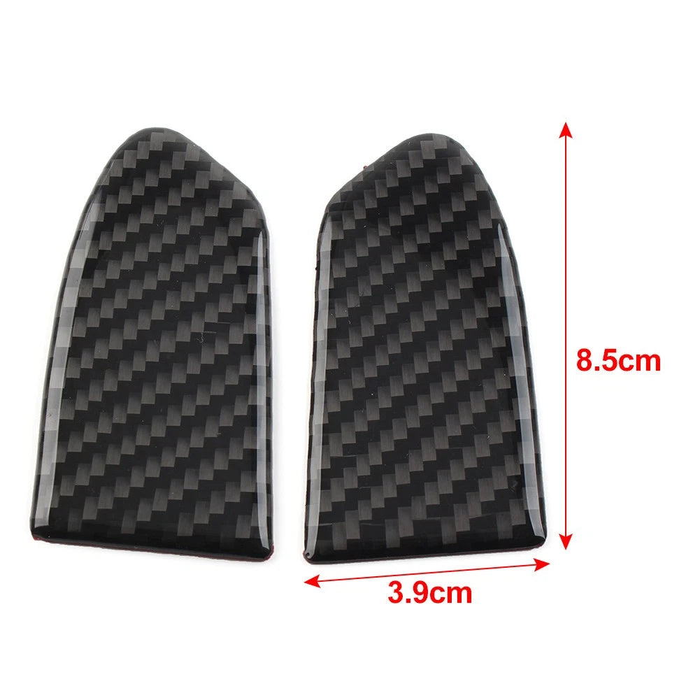2X Rear View Side Mirror Cover Trim for Chevrolet Equinox (2018–2021)