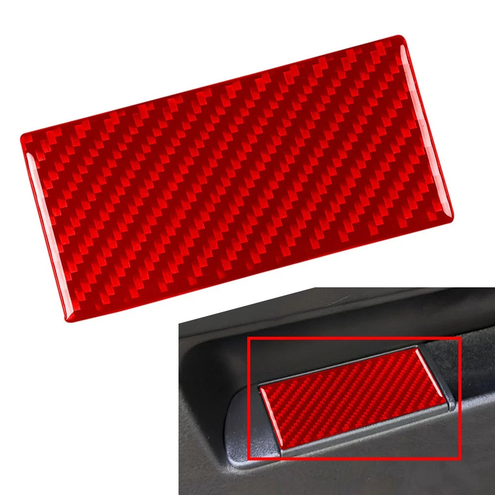 Driver Door Storage Panel Cover Trim for BMW 3 Series E36 (1994–1996) Carbon Red