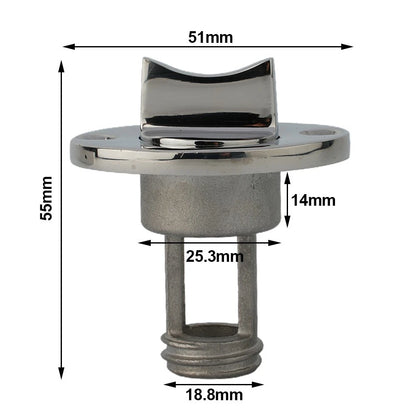 25MM Drain Bung Tool for Boats (Marine Grade Stainless Steel)