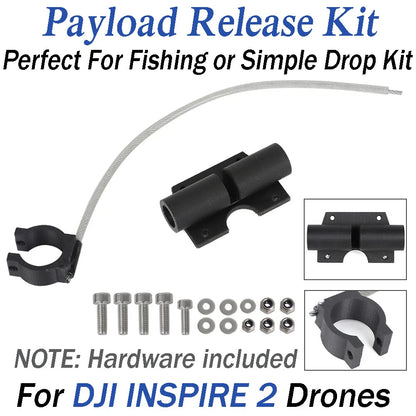 Payload Release Kit for DJI Inspire 2 Drones (2016–Present)