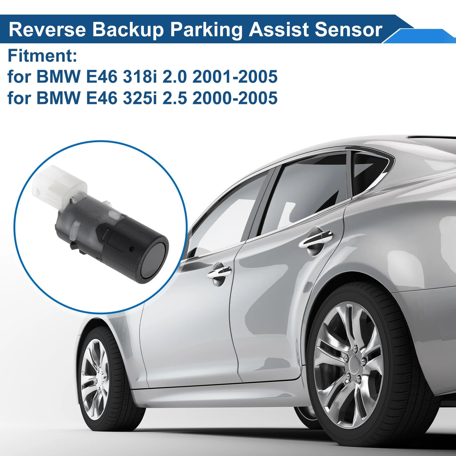 Reverse Backup Parking Sensor for BMW E46 318i (2001–2005) No.66206989067