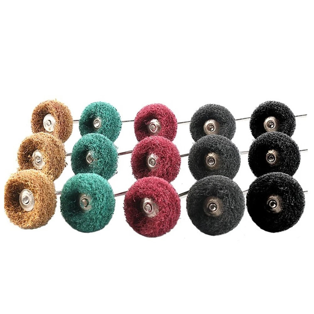 2X Small Buffing Abrasive Wheel for Rotary Tool (80PPack)