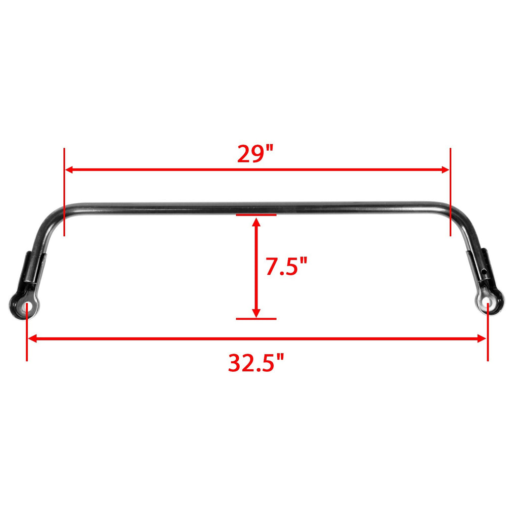 Rear Stabilizer Sway Bar with Bushing Replacement for Polaris Ranger 800 6x6 (2010–2012)