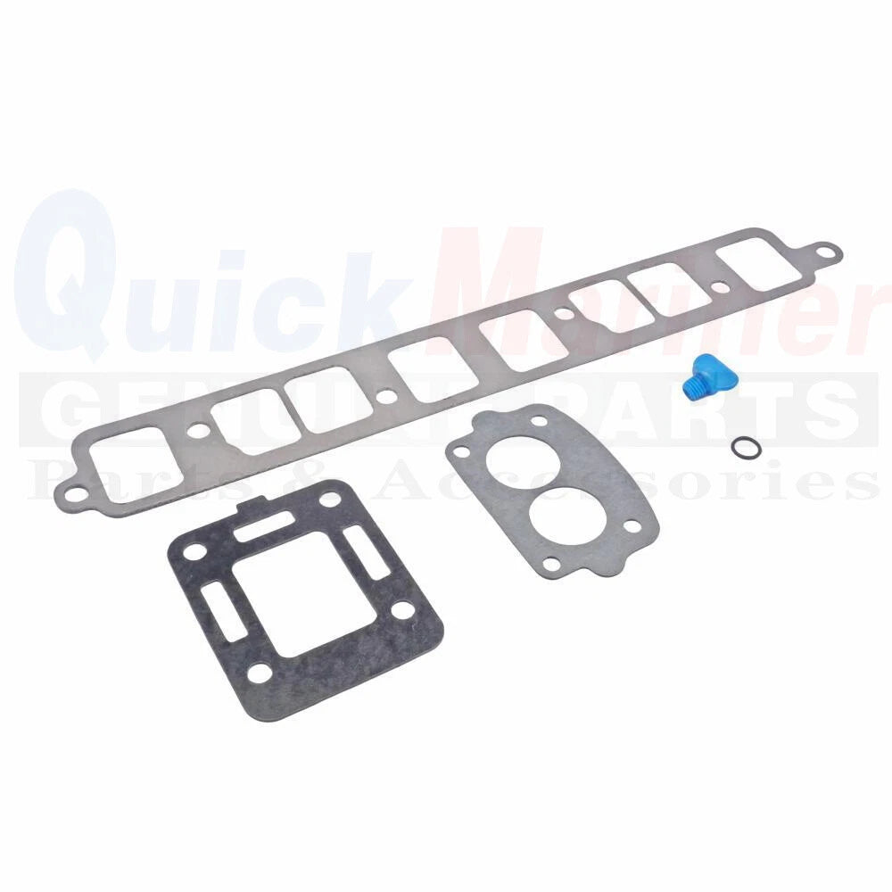 Exhaust Manifold Gasket Kit for Mercruiser 4Cyl 140 GM 181CID (27-64692, 18-0356, 31320)
