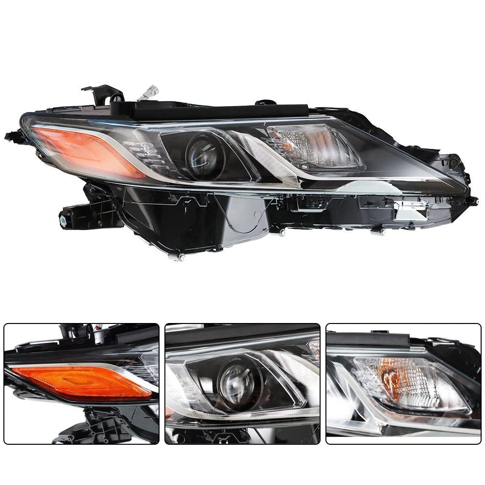 Right Passenger Headlight Lamp for Toyota Camry L Le Se (2018–2019)