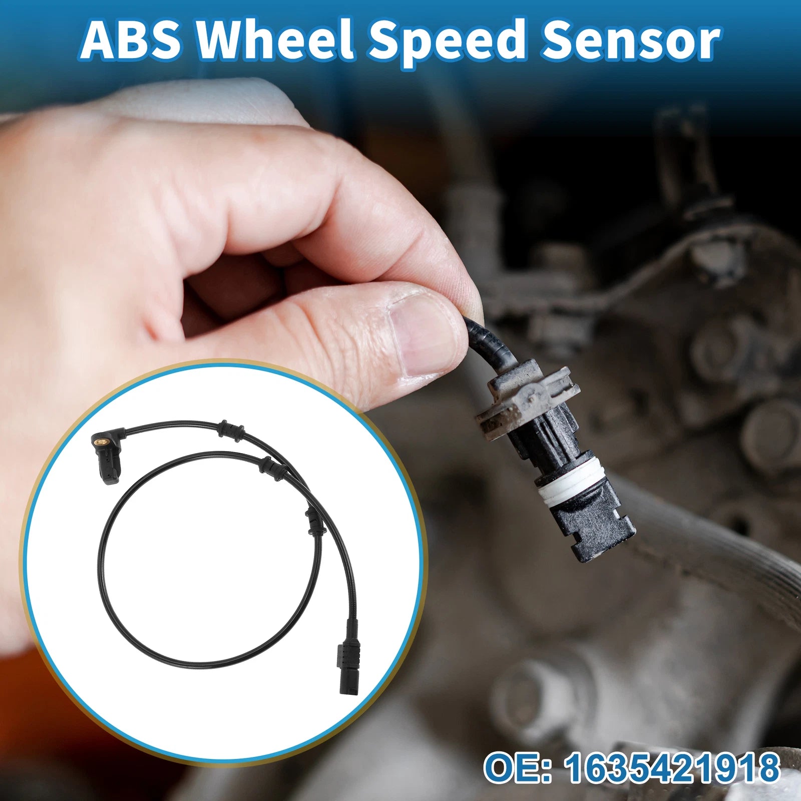 ABS Wheel Speed Sensor Replacement for Mercedes-Benz ML500 (2003–2005)