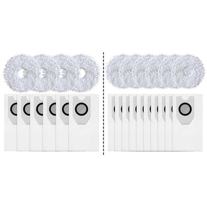 Replacement Mop Pads and Dust Bag Kit for Eureka J12 (Compatible)