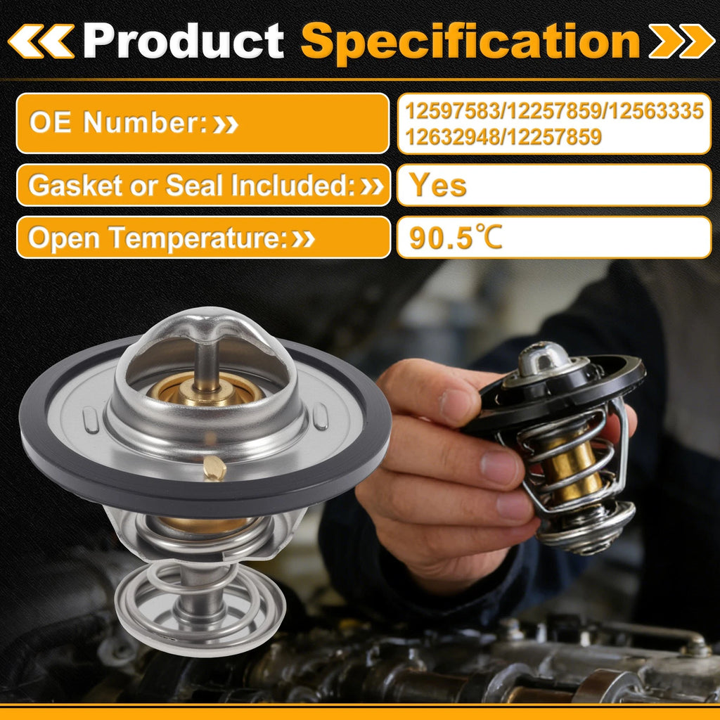 Engine Coolant Thermostat Replacement for Cadillac Escalade (1999–2000)