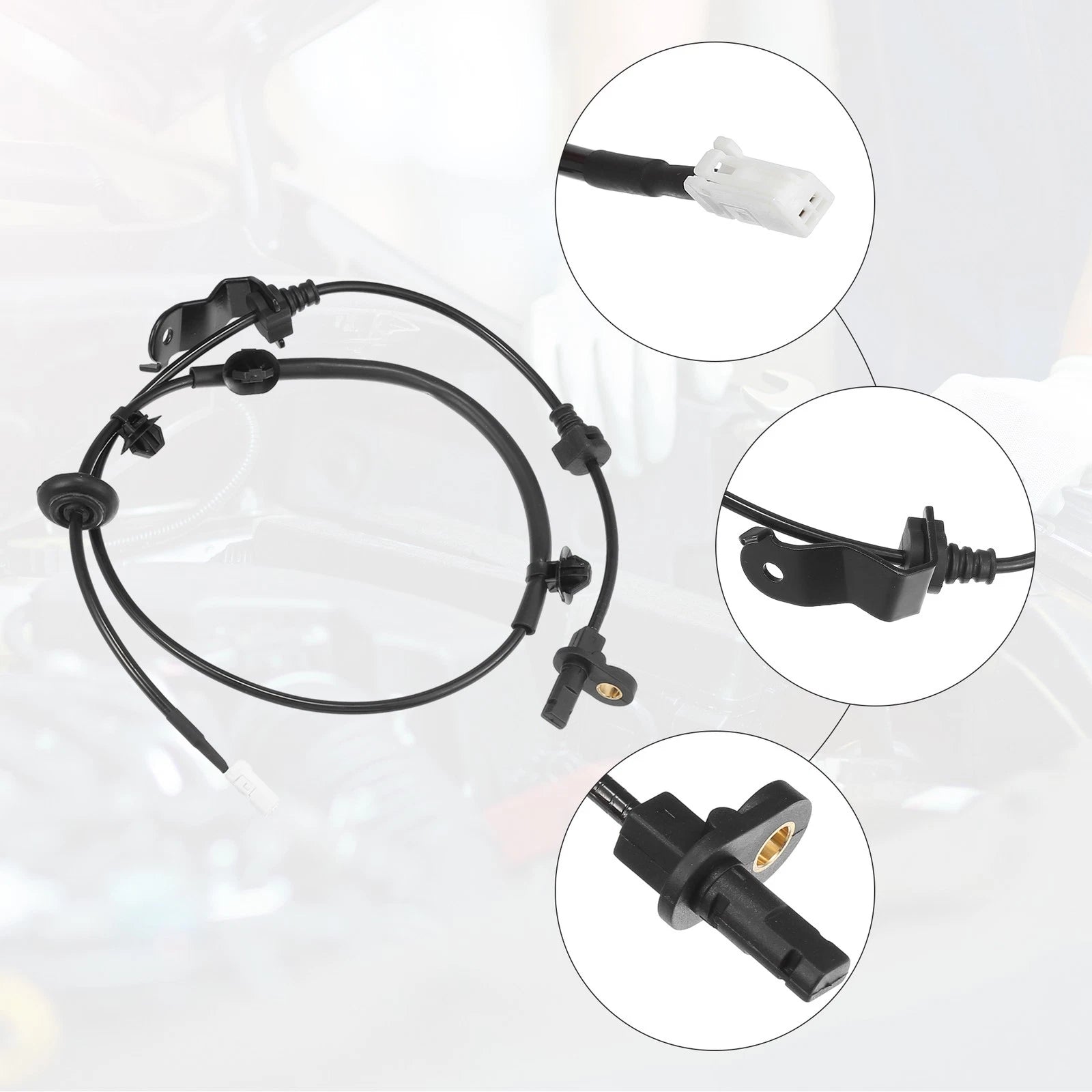 Rear Left ABS Wheel Speed Sensor Replacement for Honda Fit (2009–2013)