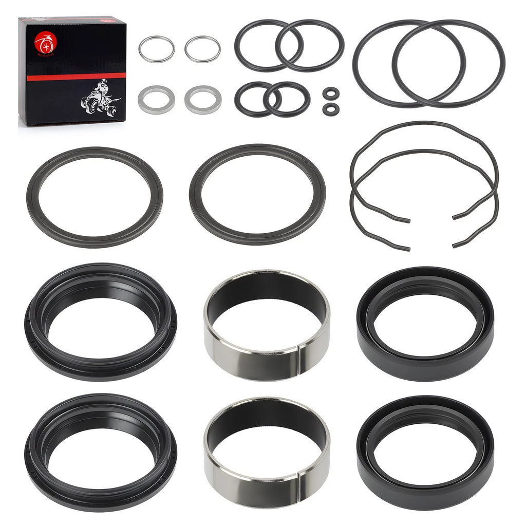 Front Fork Damper Oil Bush w/Dust Seal Kit for Suzuki GSXR600 GSXR750 (2004–2005)