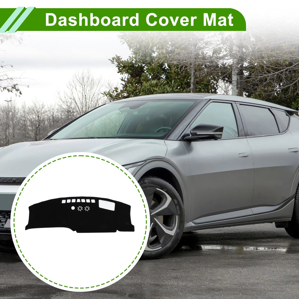 Dashboard Cover for Kia EV3 GT Line (2024–2025) HUD Polyester Black 1 Pc