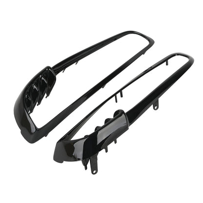 Black Radiator Trim Bezels for Harley V-Rod VRSCA VRSCB Night Rod (2001–2010)