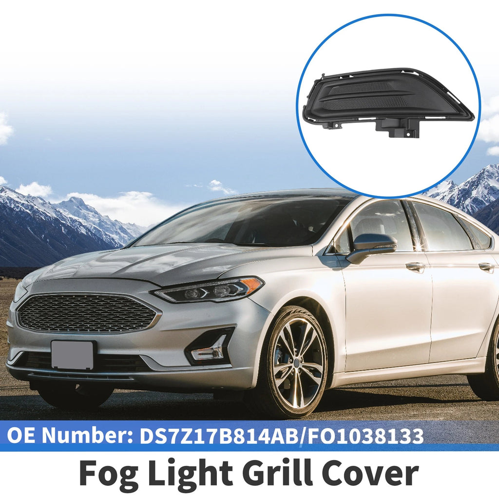 Front Left Fog Light Grille Replacement for Ford Fusion (2013–2016)
