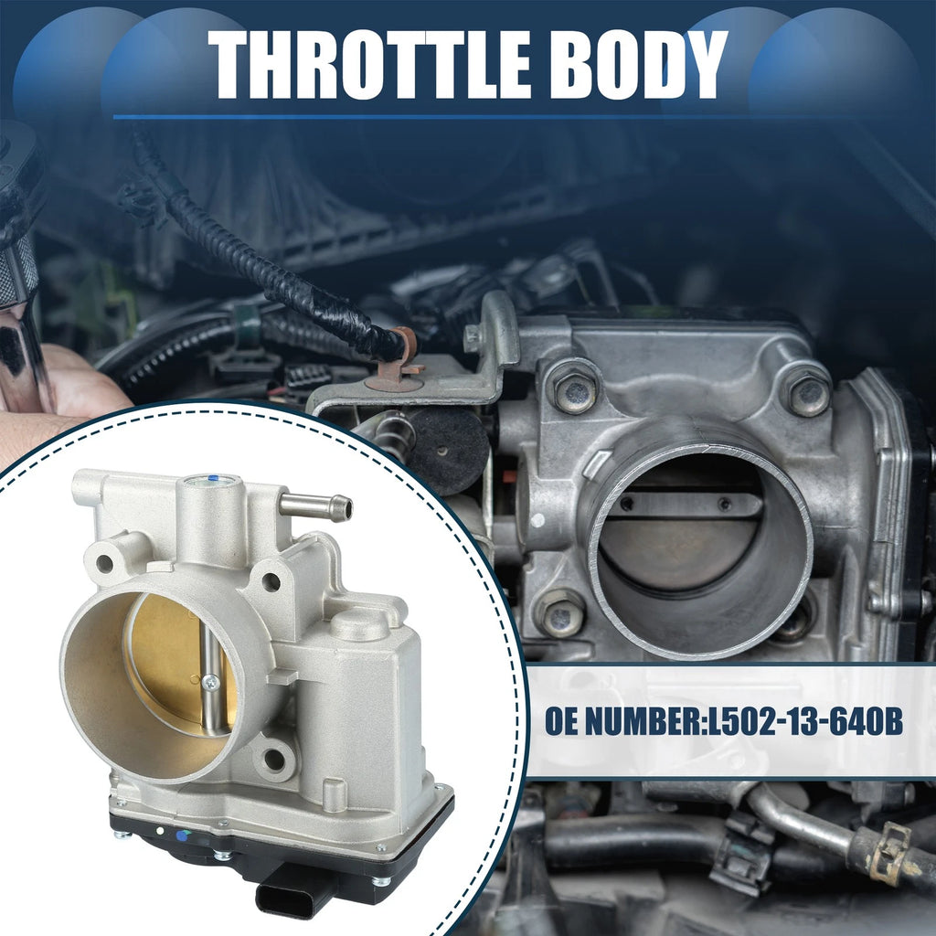Throttle Body Assembly Replacement for Mazda 3 5 6 CX-7 2.5L (2004–2011)