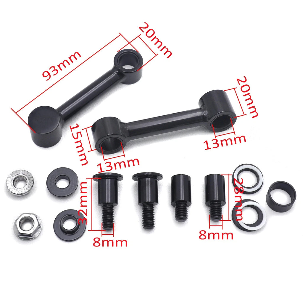 Front Fender Mount Bracket Kit for Harley Softail Springer FXSTS (1993–2006)