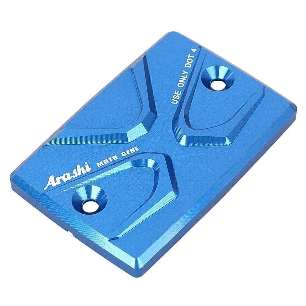 Front Brake Master Cylinder Cover Reservoir Lid Cap for Yamaha MT-09 (2014–2016) - Blue